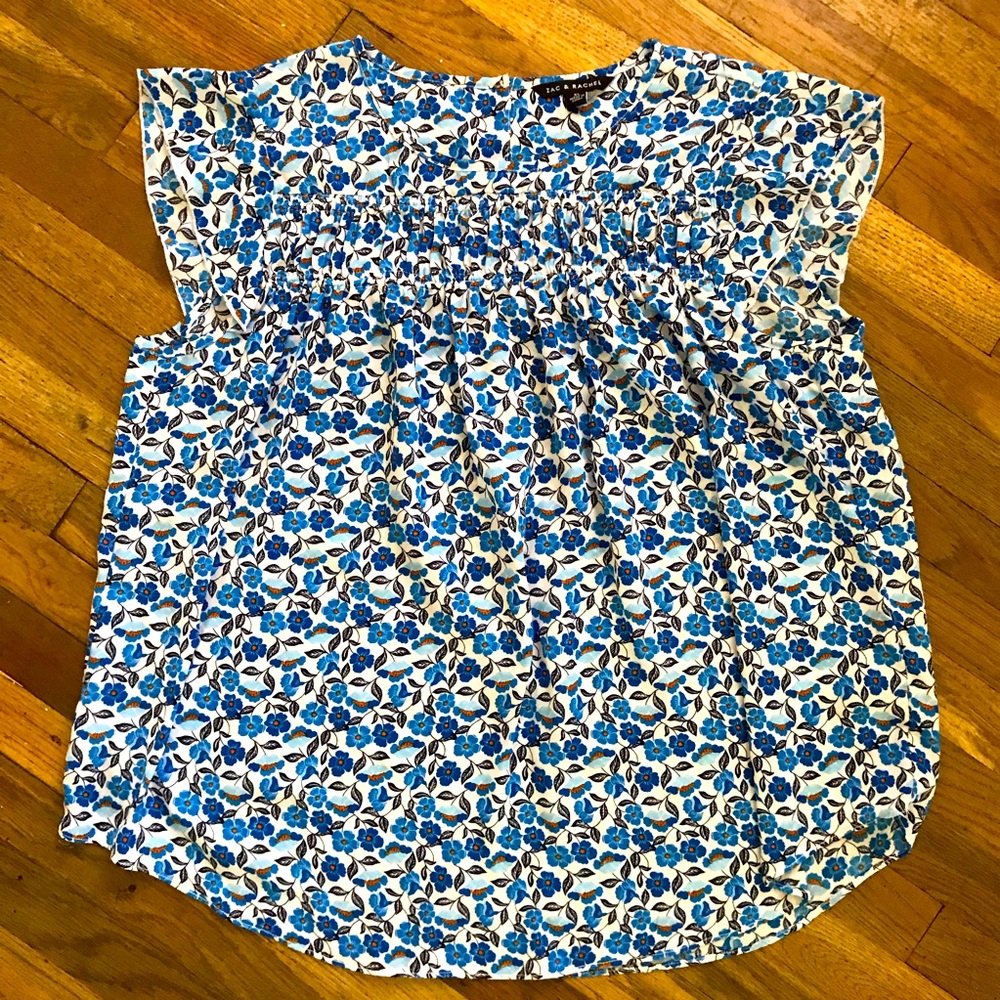 Flower Print Blouse